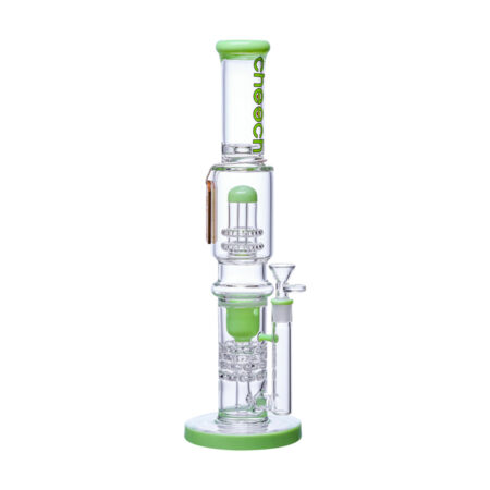 Cheech Glass 16" Shower Head Recycler Water Pipe