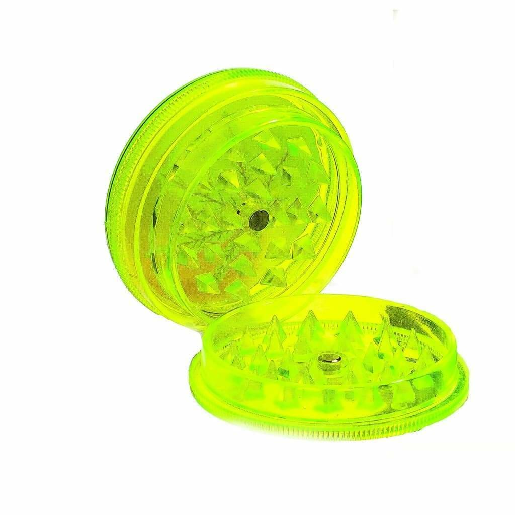 Acrylic Herb Grinder Leaf Print 2 Part Design - Image 9