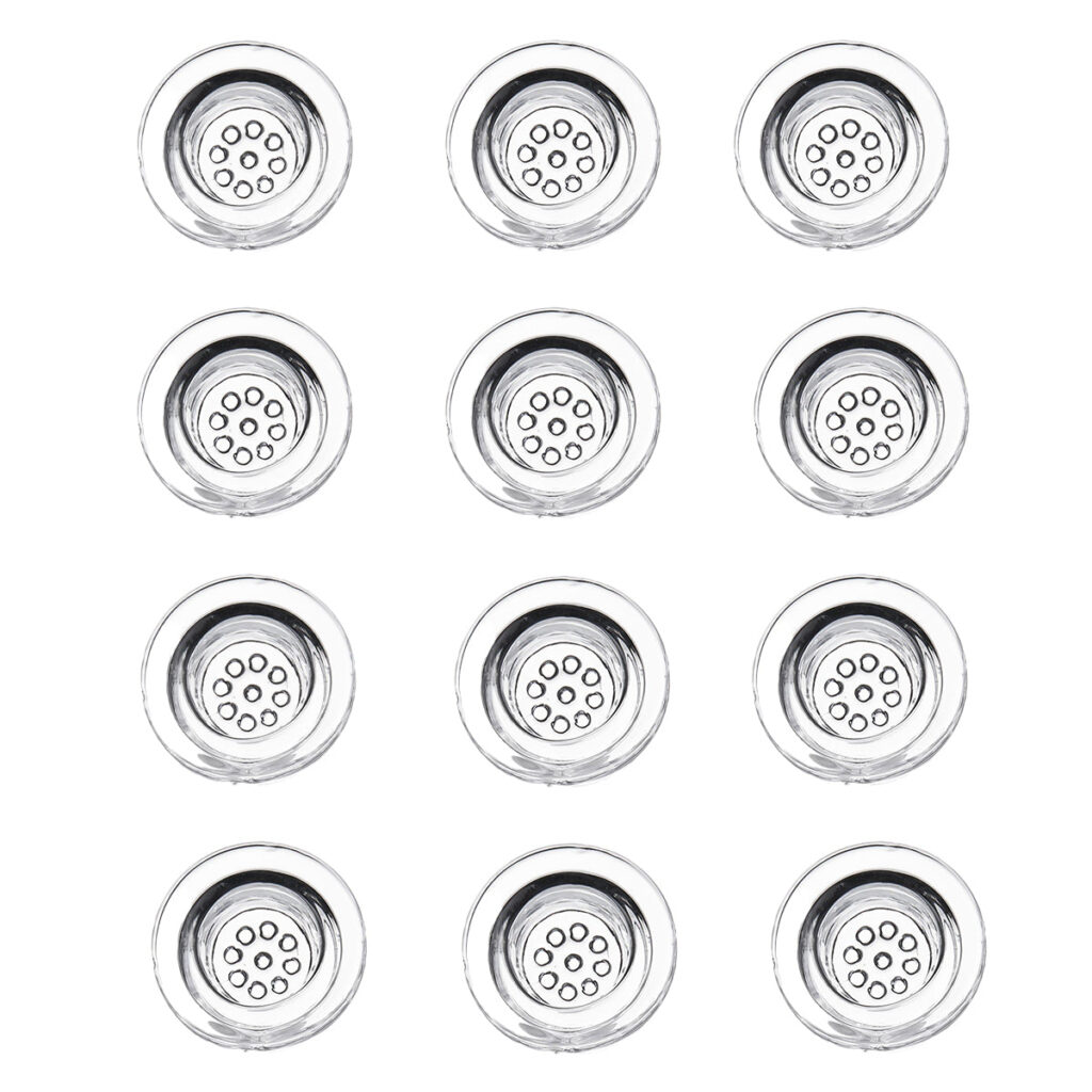 Premium Glass Mesh Bowls for Silicone Pipes (12-Pack)
