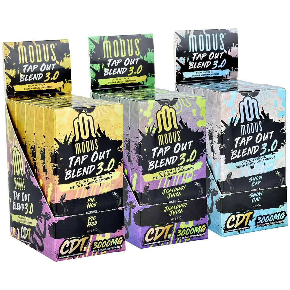 Modus Tap Out Blend 3.0 Delta Disposable Vape | 3g | 5pc Display