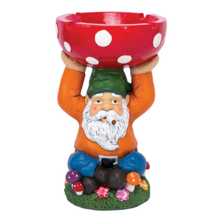 Fujima Mushroom Gnome Jumbo Ashtray – 19″