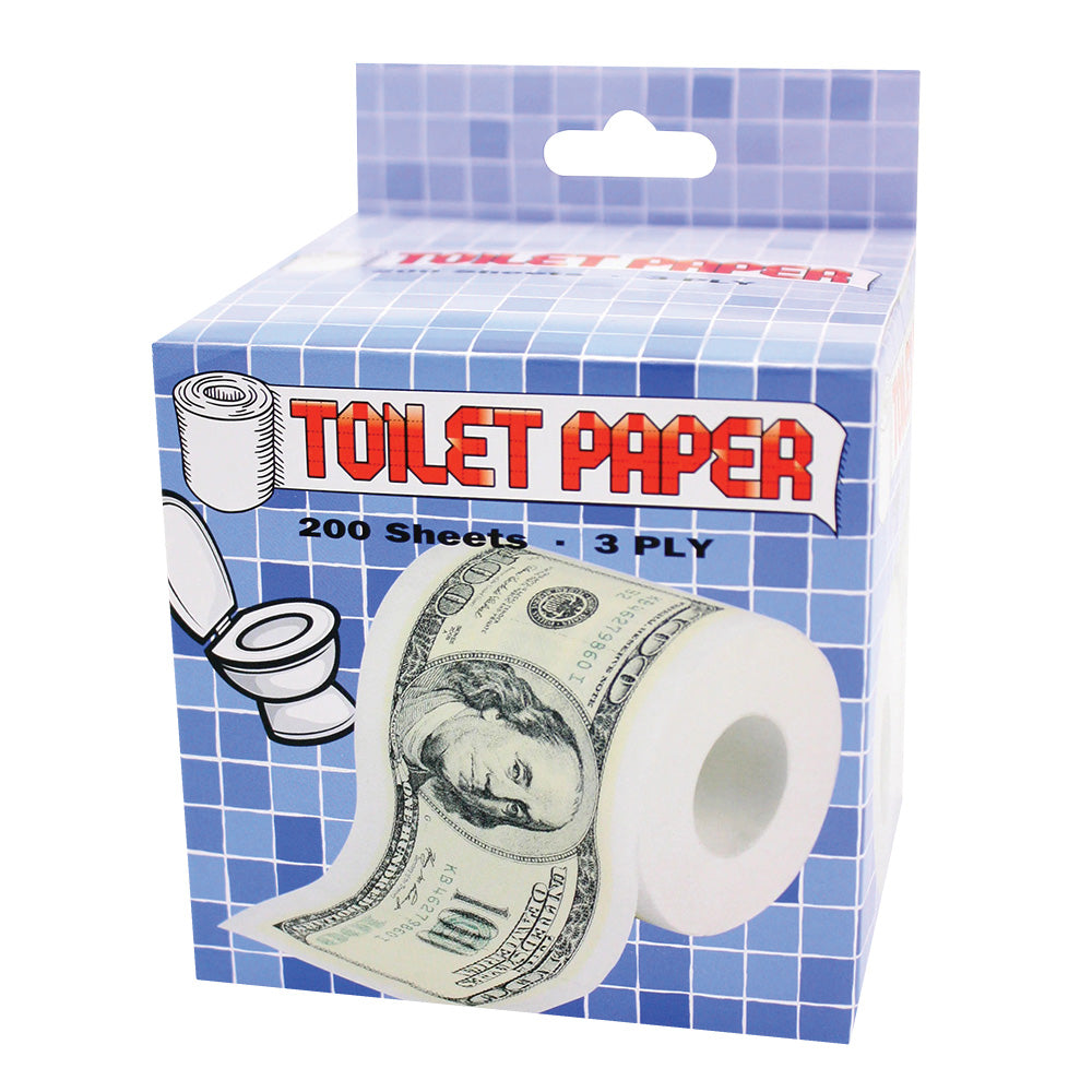 Novelty Toilet Paper – 200 Sheets / 3 Ply / Big Bucks