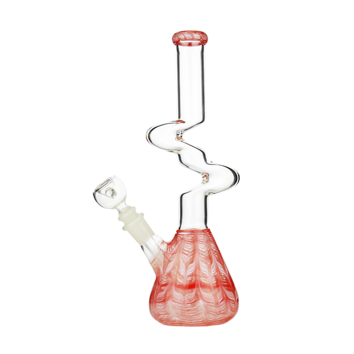 Artistic 12-Inch Zong Water Pipe with 14mm Bowl - Image 4