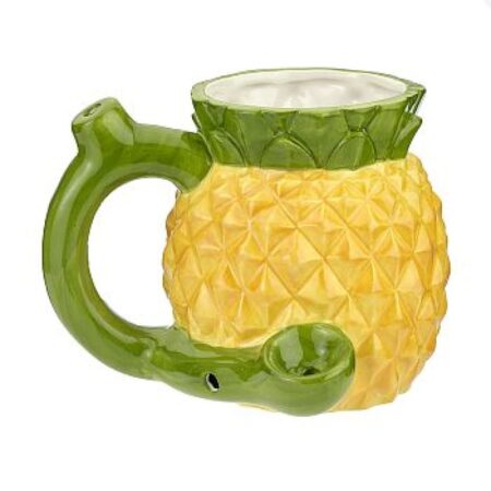 Ceramic Pineapple Mug Design Hand Pipe 4.5 Inch