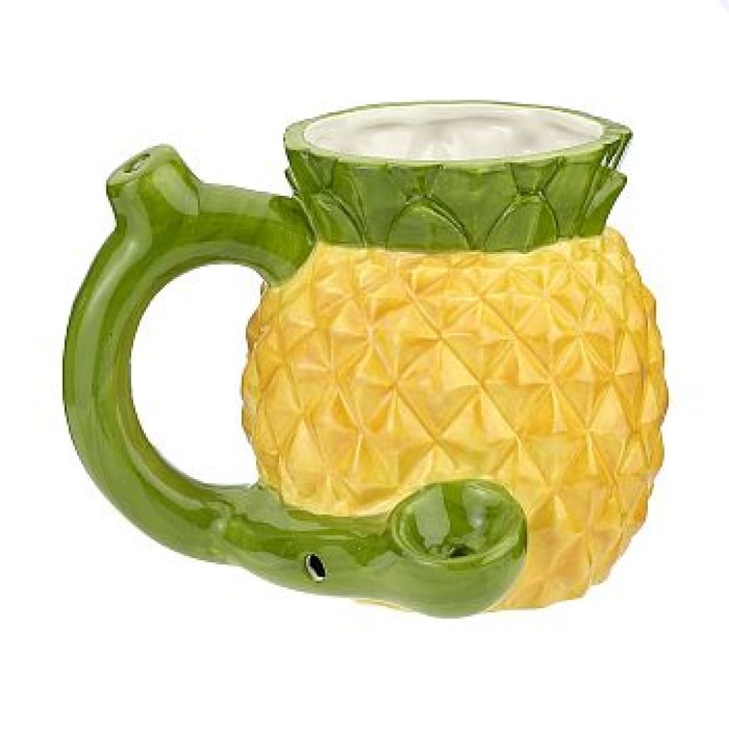Ceramic Pineapple Mug Design Hand Pipe 4.5 Inch