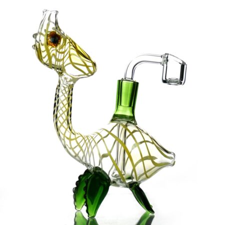 Turtle Rig Water Pipe with 14mm Male Quartz Banger