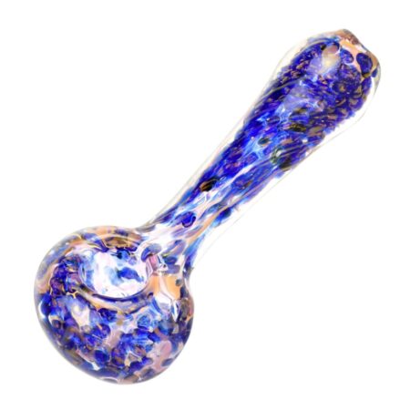 Fumed Swirl Spoon Pipe – Borosilicate Glass
