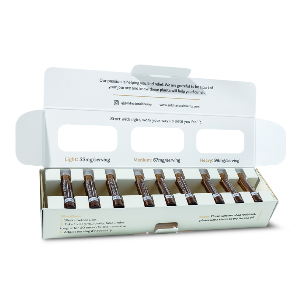 Gold Naturals Stress Tincture Starter Kit