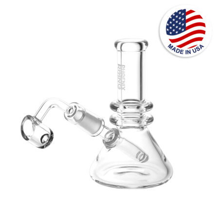 Phoenix Rising Mini Beaker Dab Rig - 5"/ 14mm M