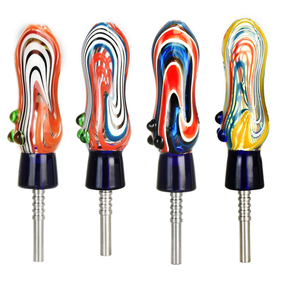 Oscillation Dab Straw w/ Marbles – 6.5″/Colors Vary