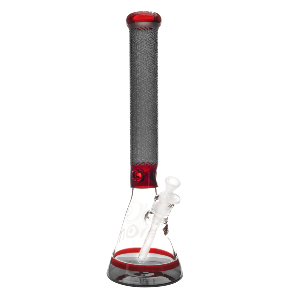 Lookah Glass 9″ Etched Two Tone Neck Water Pipe
