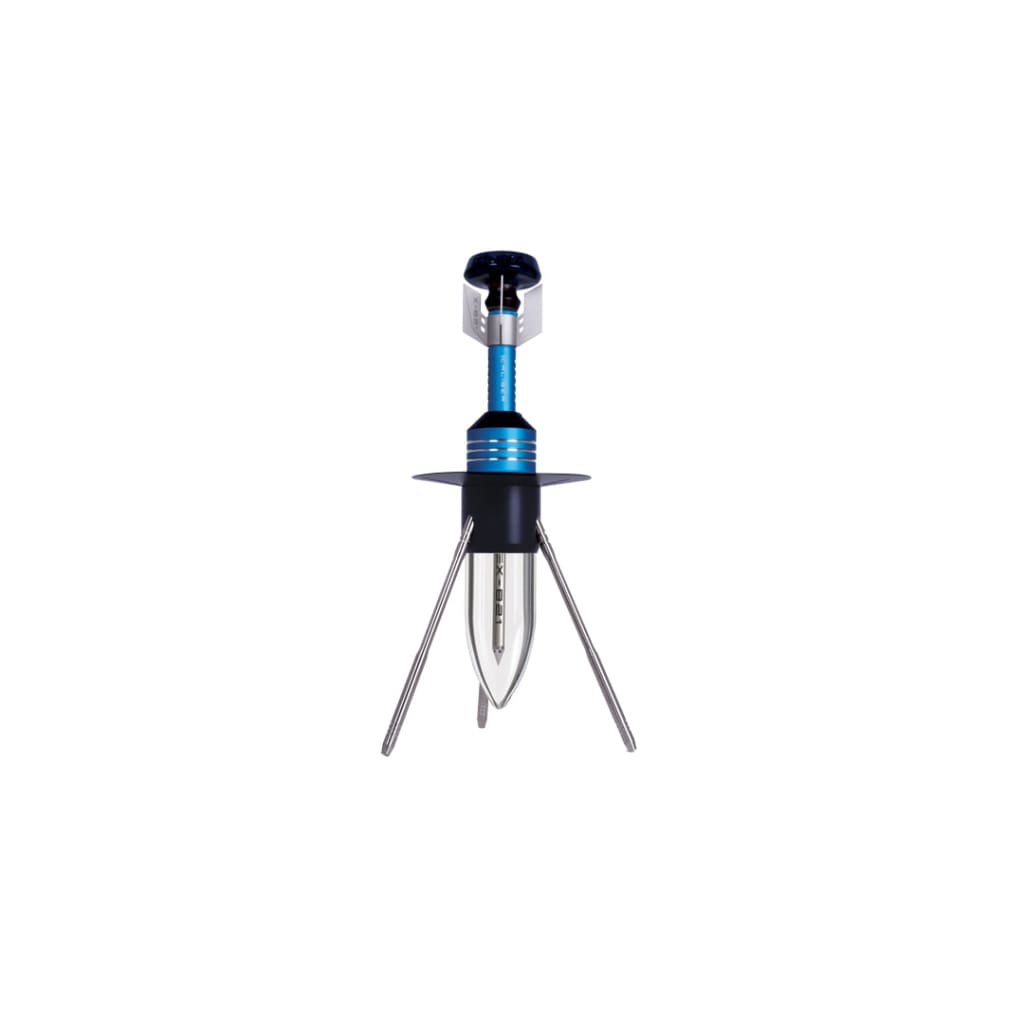 Caliber Hookah with Tall Borosilicate Glass and Matching Metal Handle