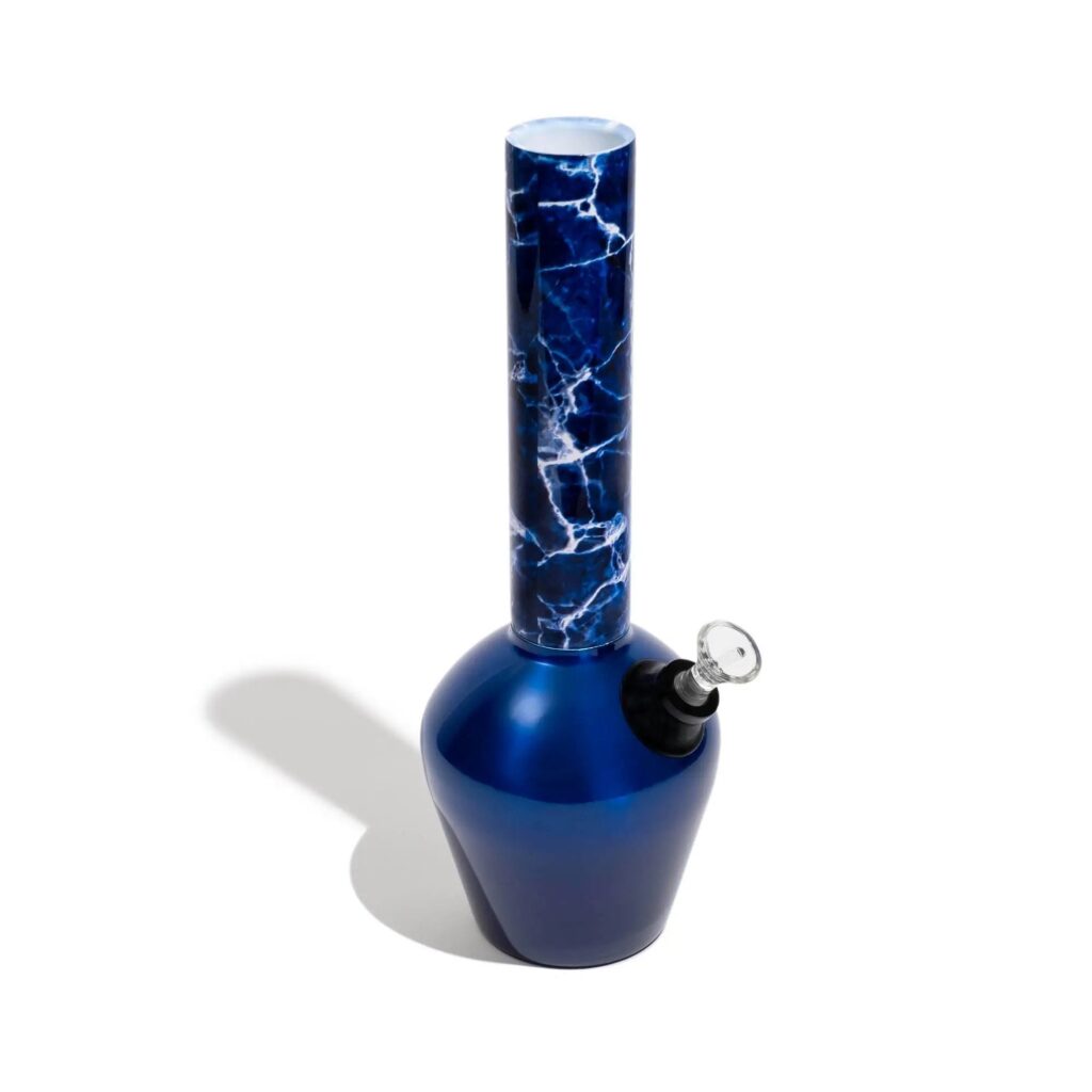 Chill Bong – Mix & Match – Gloss Blue & Blue Marble Bong Combo