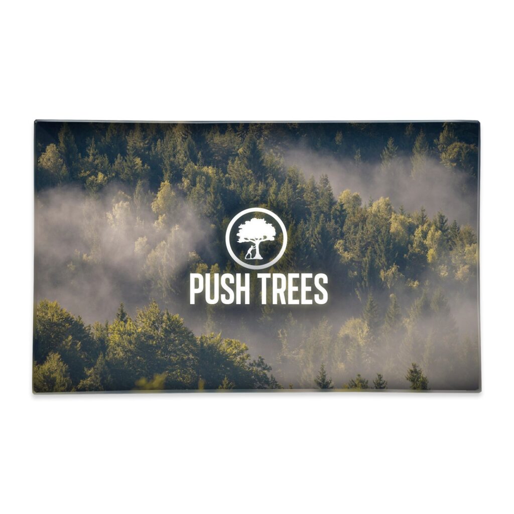 Push Trees (Dope as Yola) Glass Rollin’ Tray