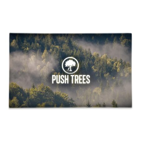 Push Trees (Dope as Yola) Glass Rollin' Tray