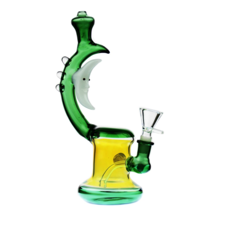 10 to the Moon Bong Luxurious Thick Glass Water Pipe