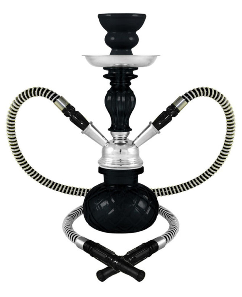 Venetian 11″ 2-Hose Premium Hookah – Colors Vary