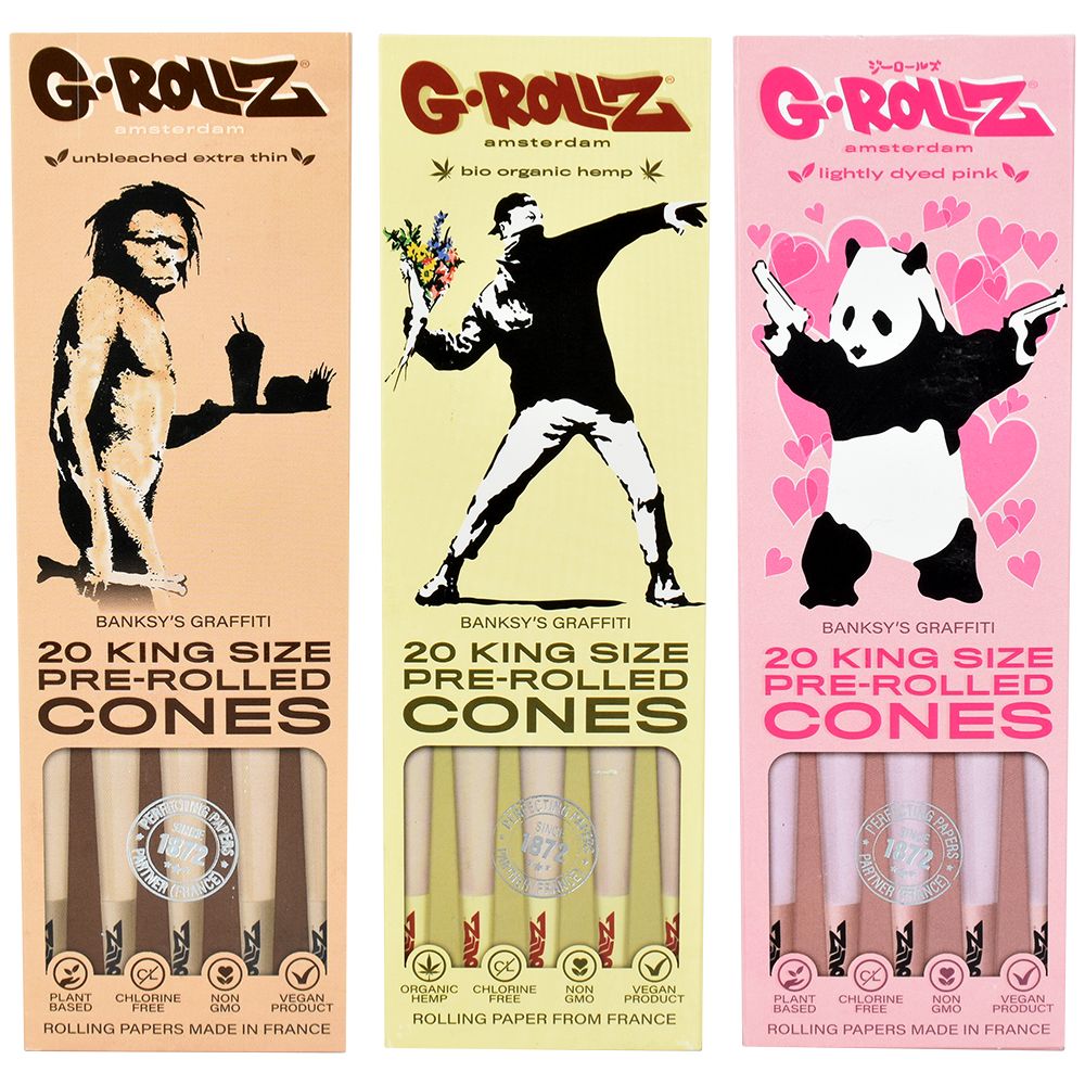 G-ROLLZ x Banksy’s Graffiti Cones | 20pc | King Size