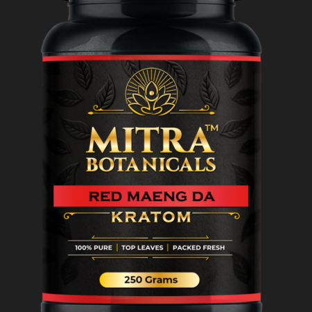 Mitra Botanicals Red Maeng Da – Kratom (250 Grams Powder)