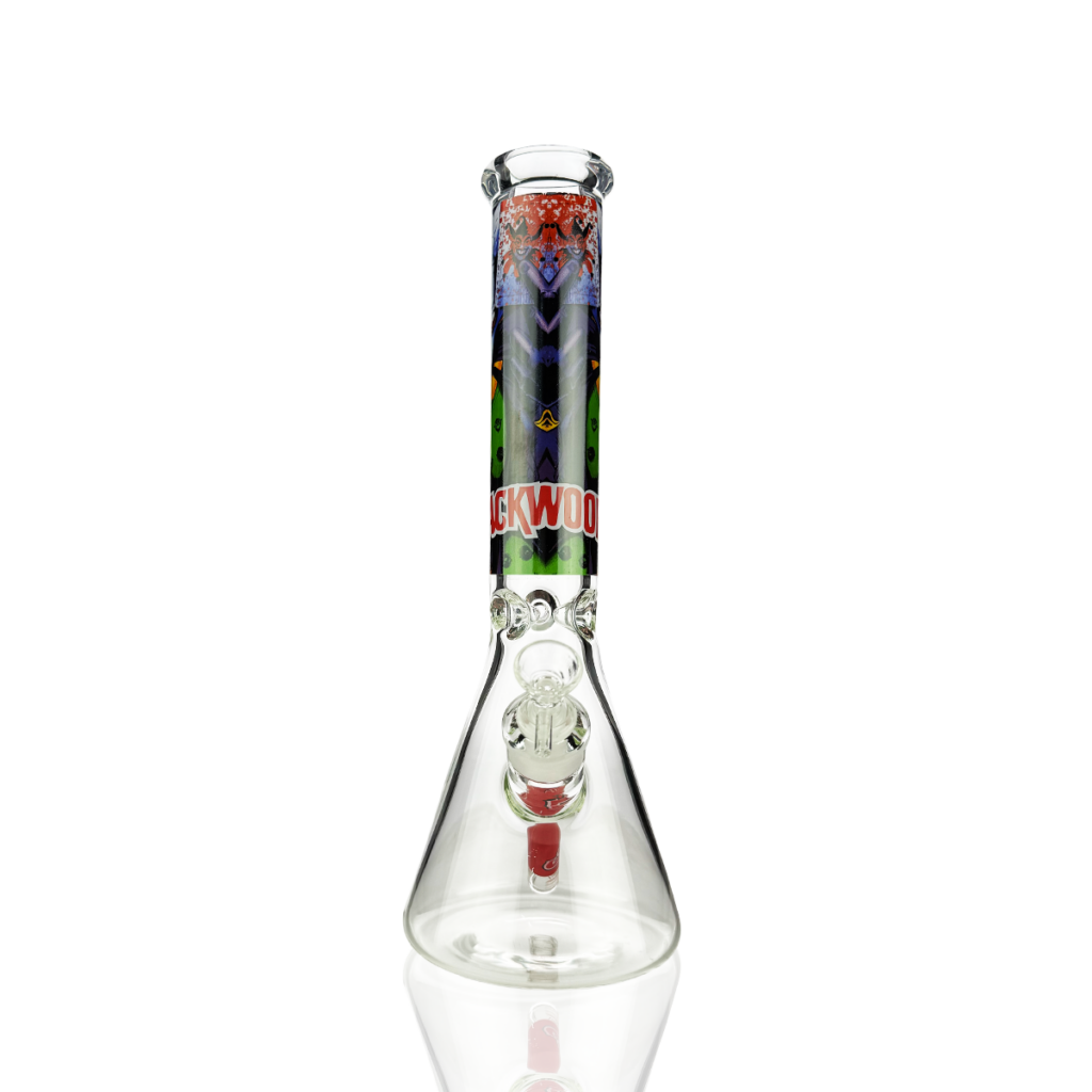 Joker-Inspired 14-Inch Beaker Water Pipe