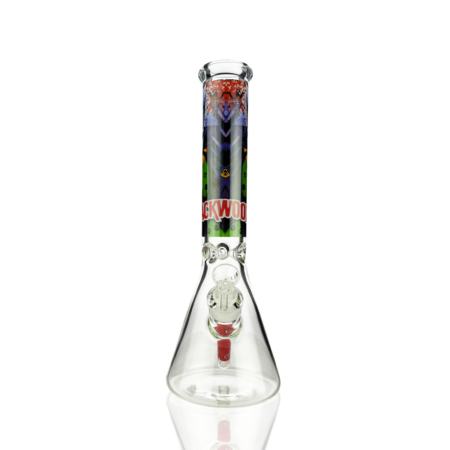 Joker-Inspired 14-Inch Beaker Water Pipe