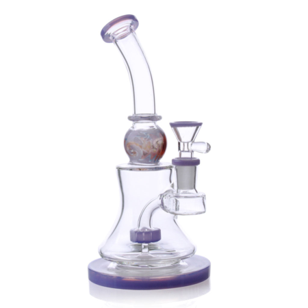 7.5IN CANDY COLORED MINI PERCOLATOR DAB RIG