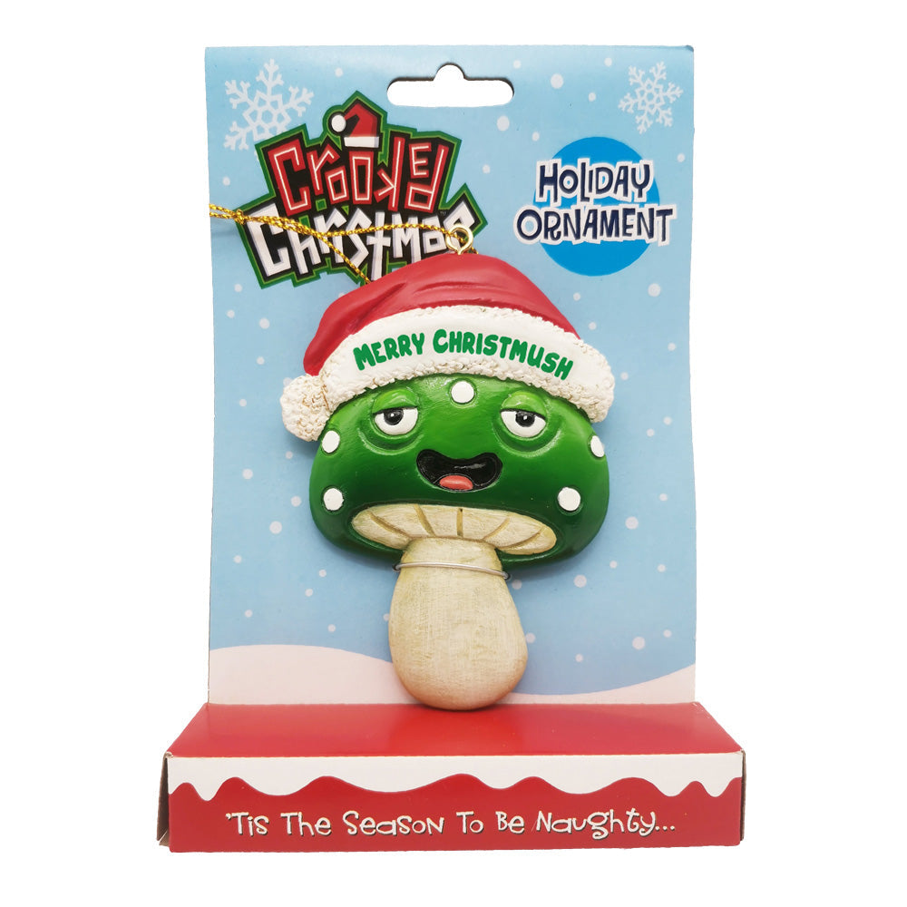 Crooked Christmas Ornament – Merry Christmush