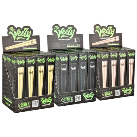 The Weezy Lightweight Aluminum Pipe | 4" | 12pc Display