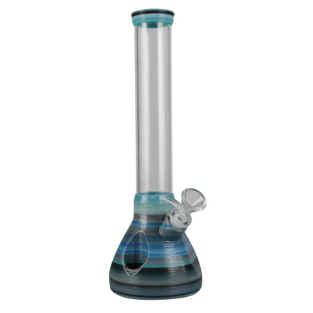 Kayd Mayd 3D Printed Beaker Waterpipe - 12" / Colors Vary