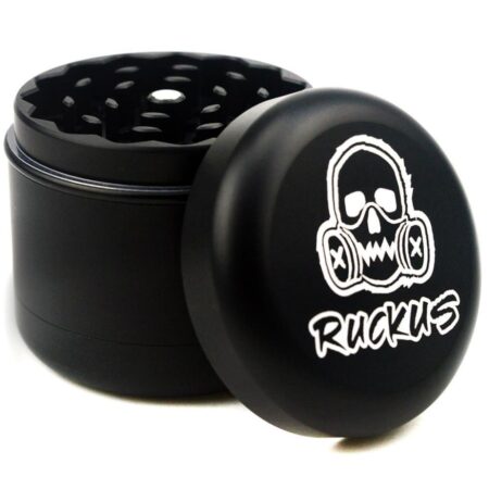 Ruckus Metal Grinder with Custom Ruckus Box 4 Pieces