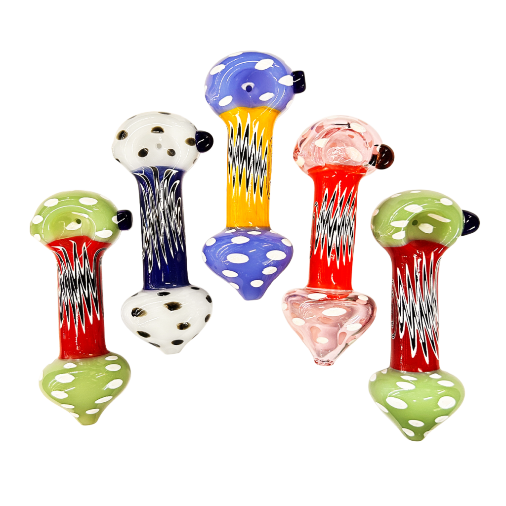 Reversal Art Mushroom Dry Herb Hand Pipe