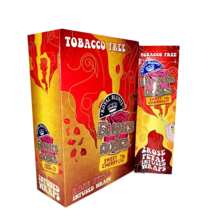 Blunts n Roses Sweet Cherry Infused Wraps by Royal Blunts