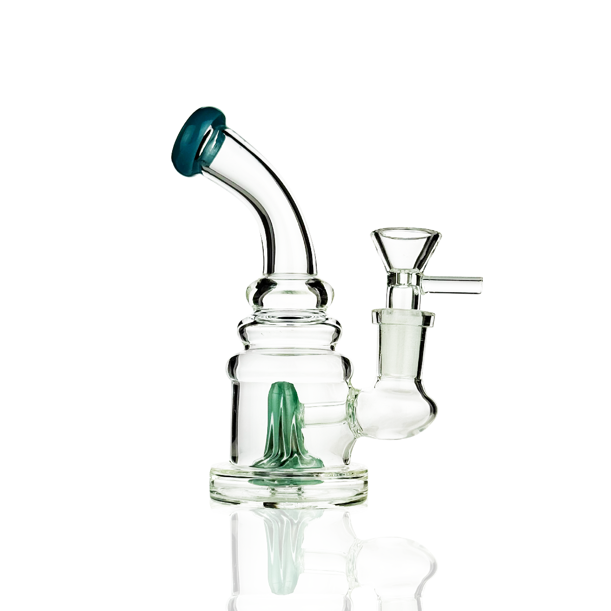 5-inch Volcano Shower Perc Water Pipe - Image 2
