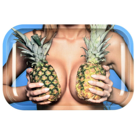 Pulsar Metal Rolling Tray | Large Pineapples