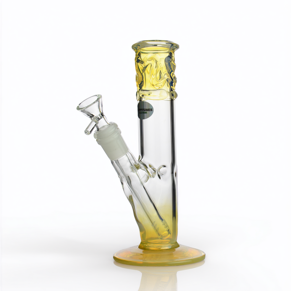 8-Inch Fumed Glass Straight Shooter Water Pipe - Image 2