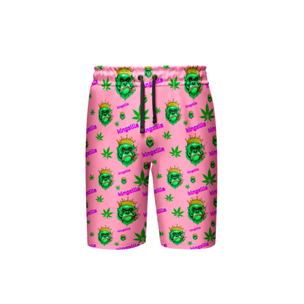 Kingzilla Pink Leaf Shorts – Complete Size Set