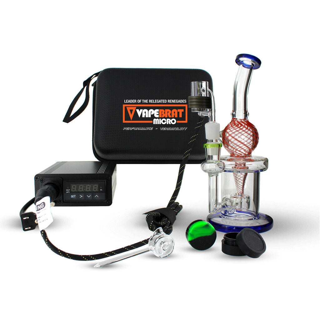 VapeBrat Copa Enail – Micro E-Nail Quartz E-banger Bucket Kit