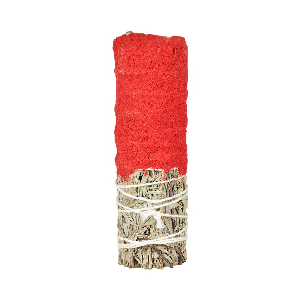 Blue Sage Dipped in Sandalwood – 4″