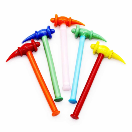 American Glass Dabber Slate Hammer Design Carb Cap Accessory