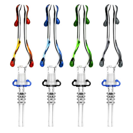10mm Quartz Tip Drip Dab Straw With Terp Drip Design - Vary