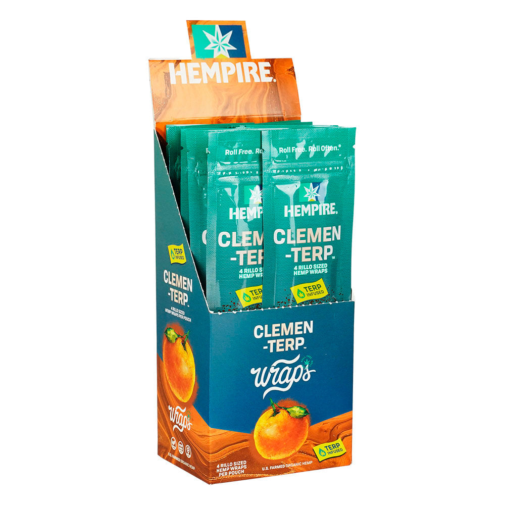 Hempire Terpene Infused Hemp Wraps | 4pk | 15pc Display