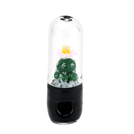 Empire Glassworks UV Reactive Dry Pipe - 4.5" / Peyote