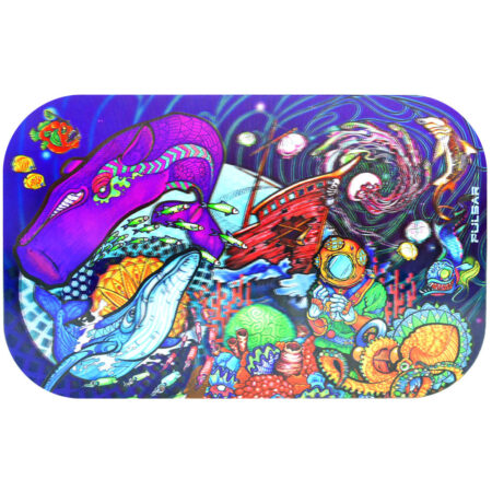Pulsar Magnetic 3D Tray Lid | Psychedelic Ocean