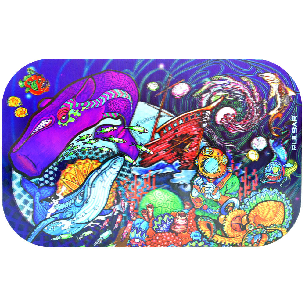 Pulsar Magnetic 3D Tray Lid | Psychedelic Ocean