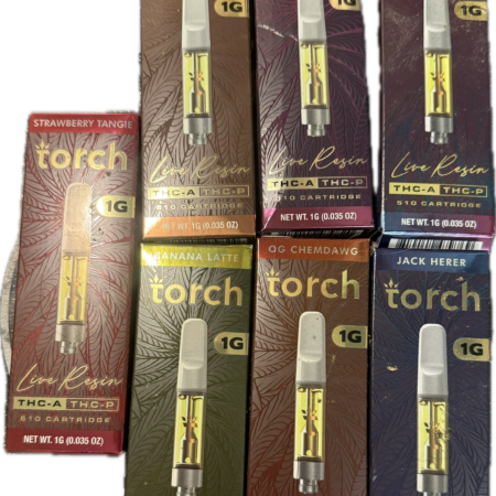 Torch 1G Live Resin THC-A + THC-P Vape Carts