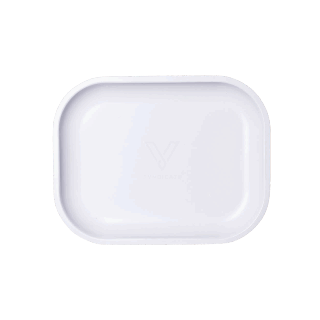 V Class White Metal Rollin’ Tray