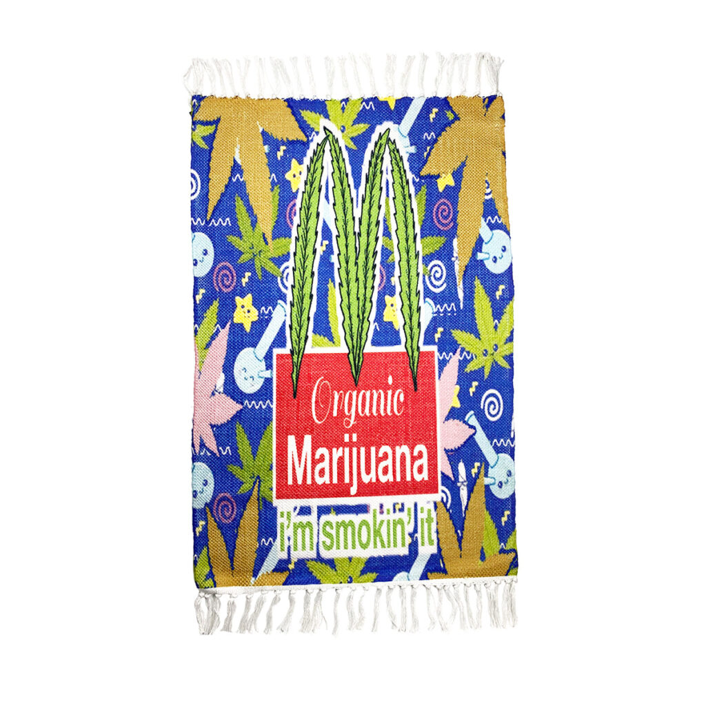 Smokin’ It” Art Design Doormat – 2x3ft Handloom