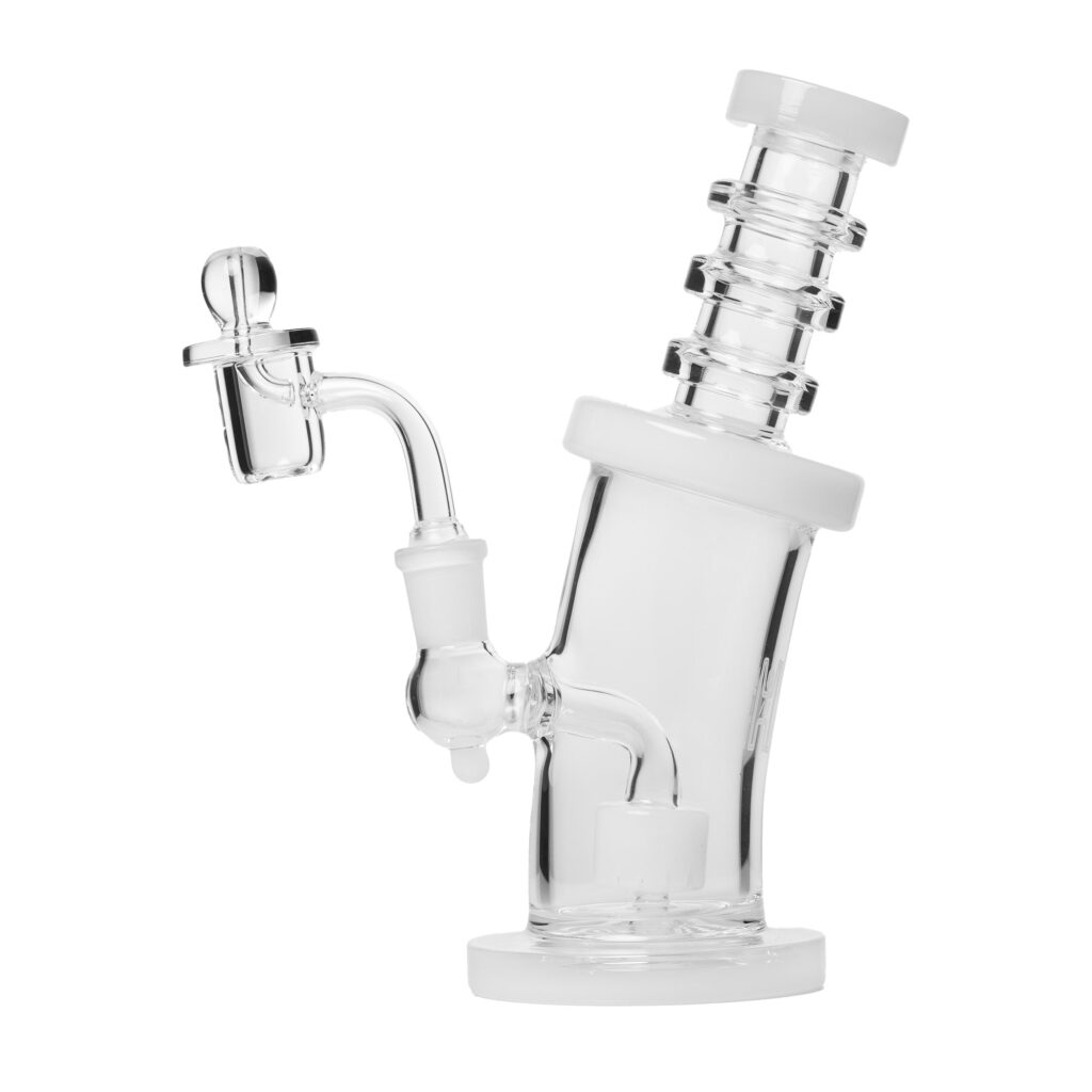 Human Grade 8″ Bent Neck Dab Rig