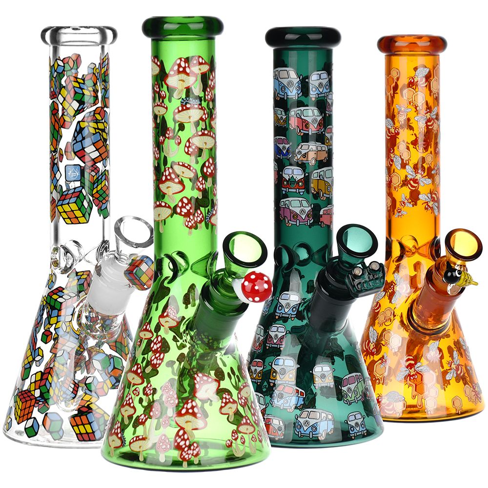 Pulsar Greatest Hits Series Glow Herb Pipe Duo / 10″ / 14mm F