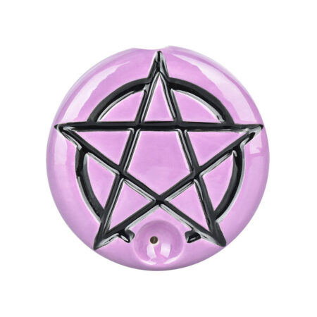 Wacky Bowlz Pentagram Ceramic Hand Pipe | 3.25"